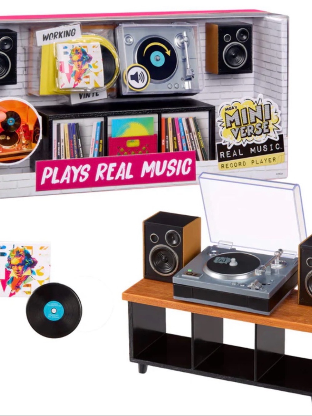 MGA's Miniverse Real Music Record Player